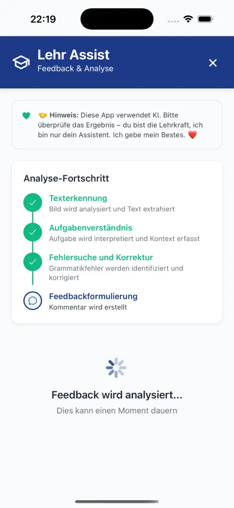 Lehr Assist – Analyse